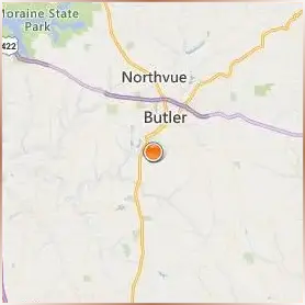 Butler County Community College Location Map Butler County Community College Location Map