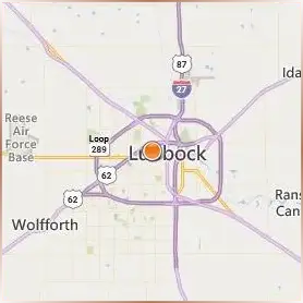 Texas Tech University Location Map Texas Tech University Location Map